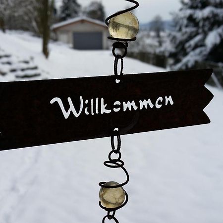 Ferienhaus Sonnenblick Entspannung Mit Sauna Kamin Und Balkon Sonneberg Exterior foto