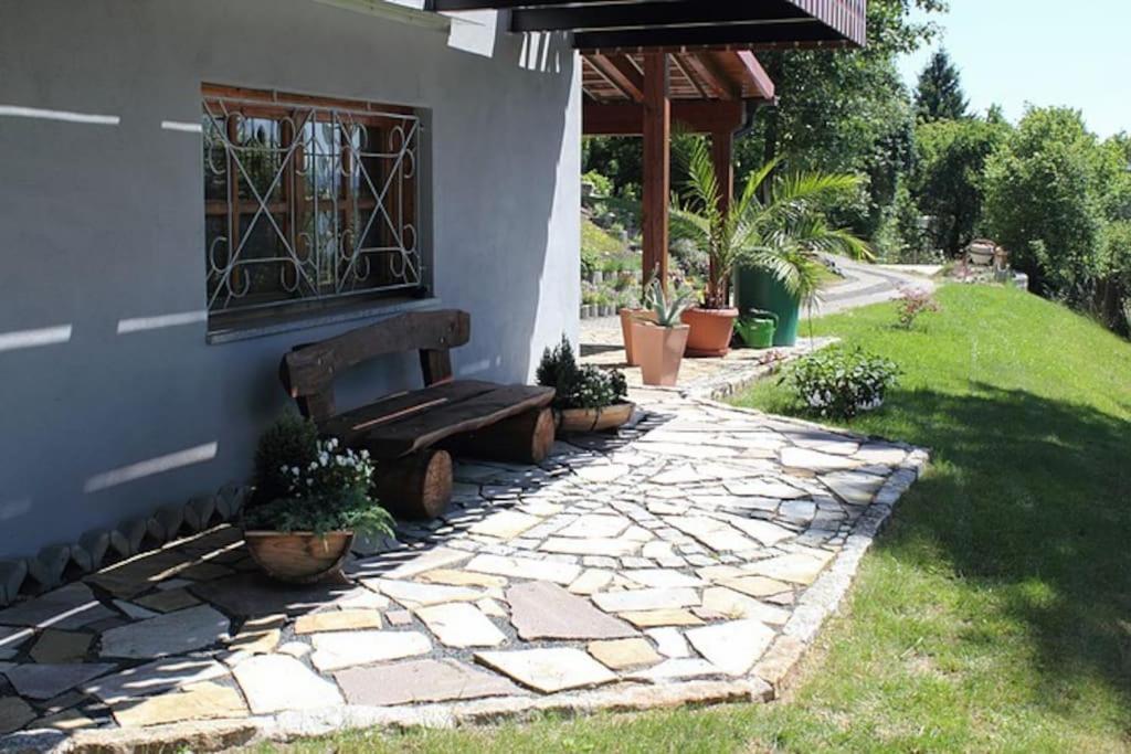 Ferienhaus Sonnenblick Entspannung Mit Sauna Kamin Und Balkon Sonneberg Exterior foto