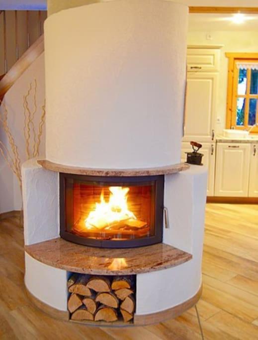 Ferienhaus Sonnenblick Entspannung Mit Sauna Kamin Und Balkon Sonneberg Exterior foto