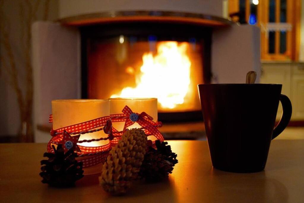 Ferienhaus Sonnenblick Entspannung Mit Sauna Kamin Und Balkon Sonneberg Exterior foto